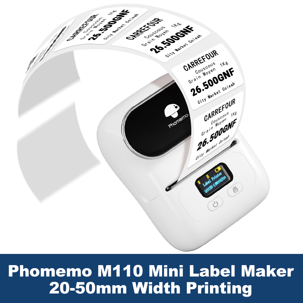 Commercial Photo Printer - Phomemo Label Printer M110 Label Maker