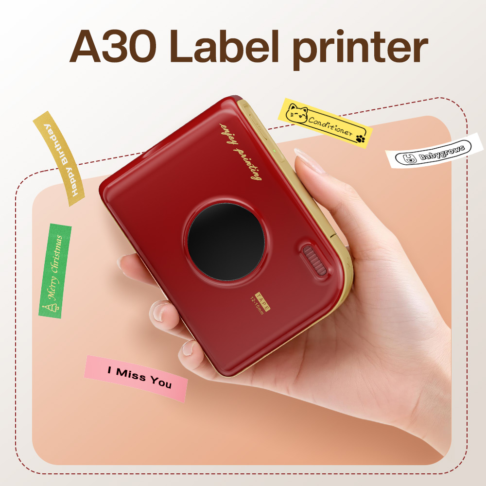Commercial Photo Printer - โฟเมโม เอ 30 เครื่องพิมพ์ฉลาก เครื่องพิมพ์ขนาดเล็ก เครื่องพิมพ์บลูทูธไร้สาย