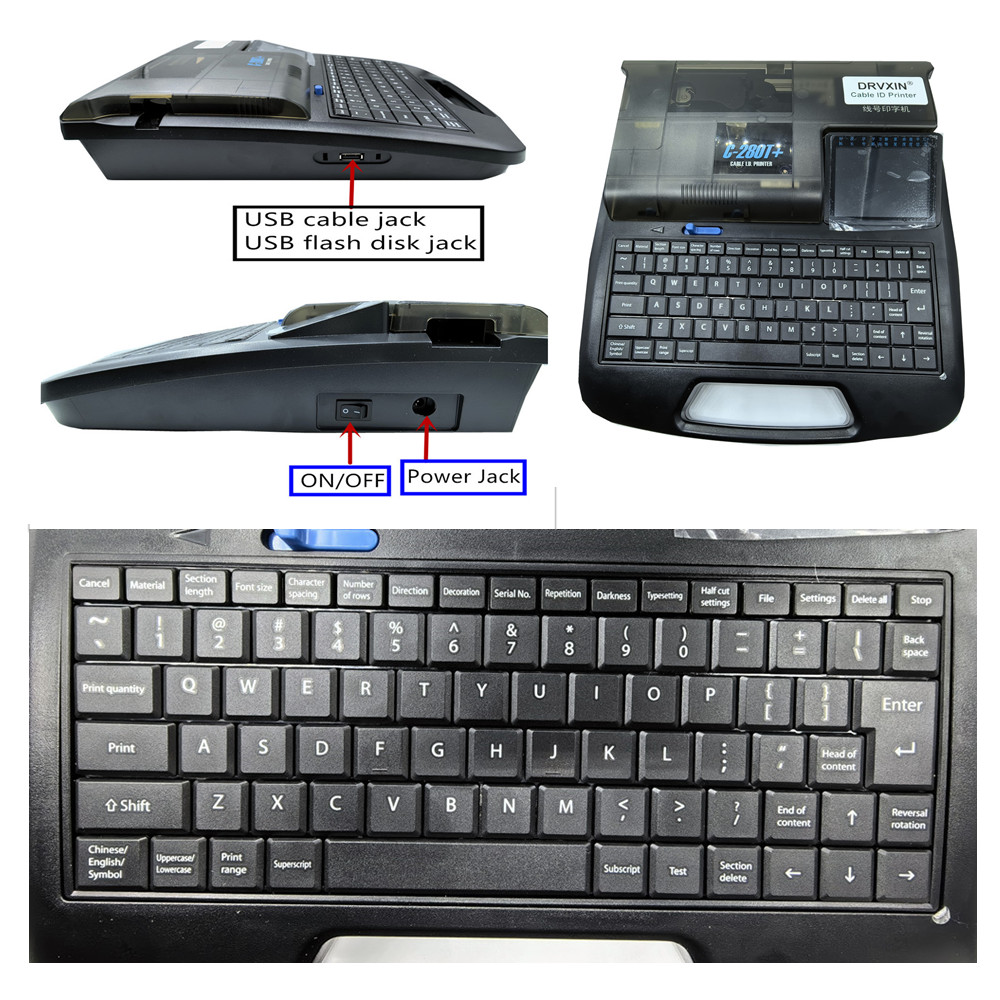 Commercial Printing News - ริบบิ้น+ที่ยึดท่อ เครื่องพิมพ์ท่อแบบใหม่พร้อมโหมดการพิมพ์หลากหลาย C-280T สามารถพิมพ์สติกเกอร์บนท่อหดความร้อนได้