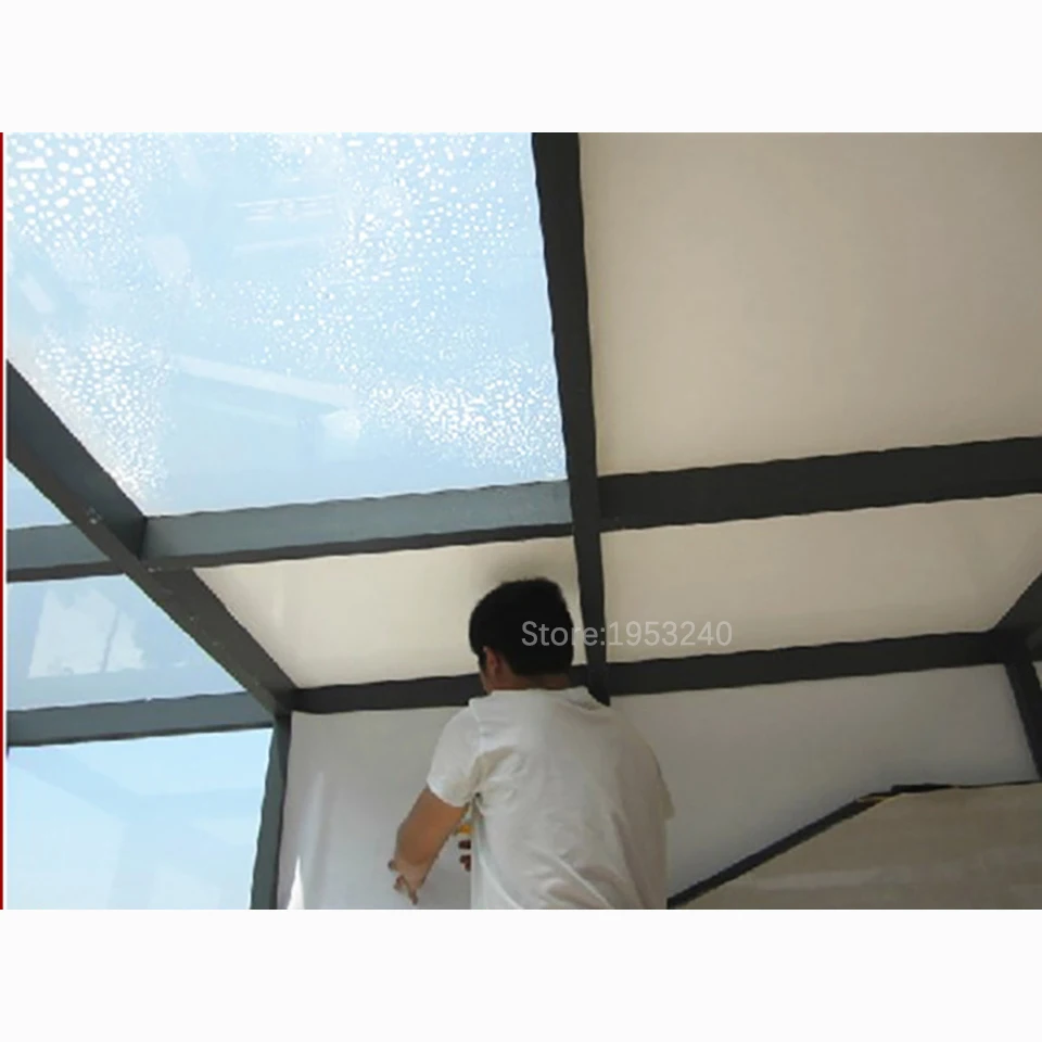 2/3/5 เมตรสีขาวกระจกหน้าต่างฟิ - White Toner Transfer Paper บทวิจารณ์และราคา