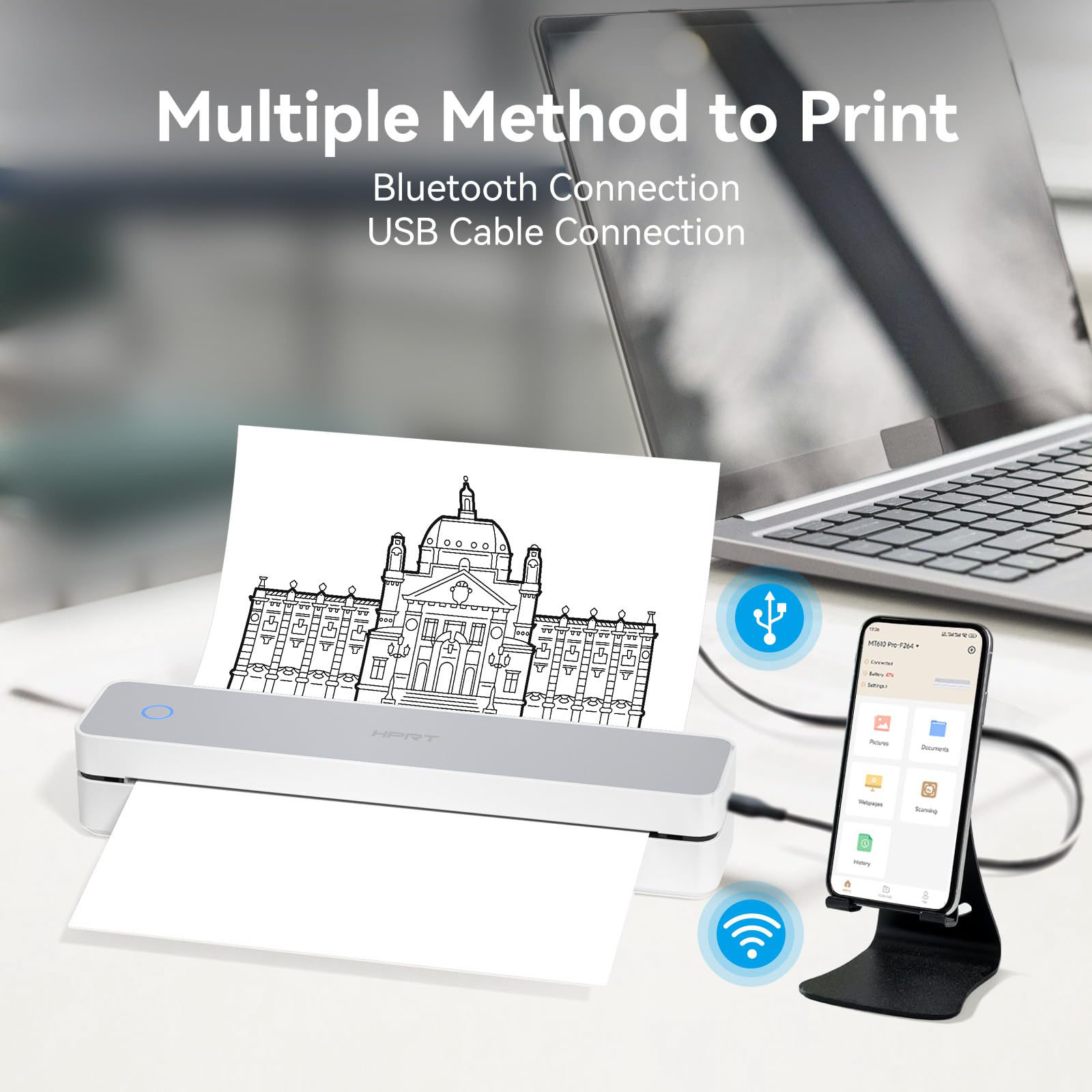 HPRT MT610-Pro A4 เครื่องพิมพ์ - Commercial Photo Printer บทวิจารณ์และราคา