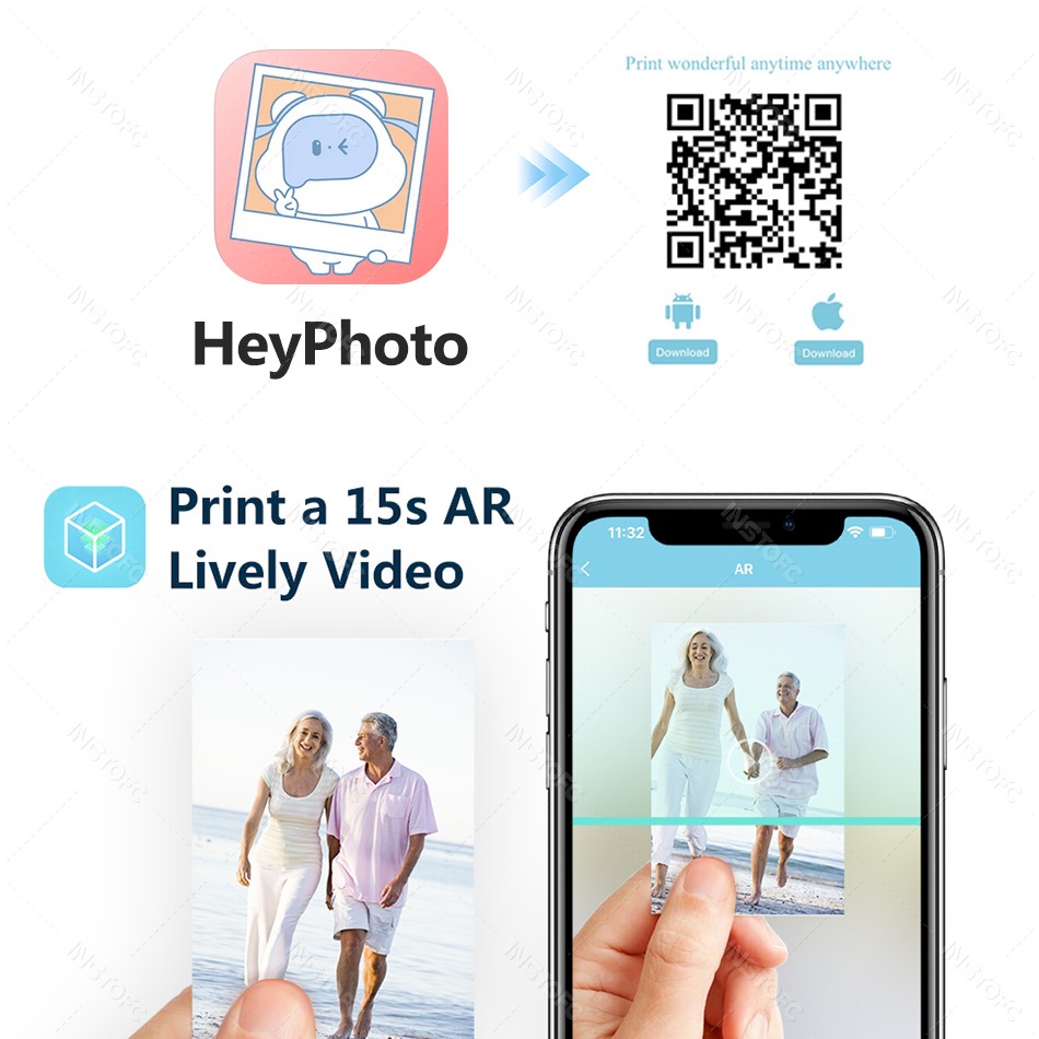 MT53 สีภาพแบบพกพาเครื่องพิมพ์โ - Commercial Photo Printer บทวิจารณ์และราคา