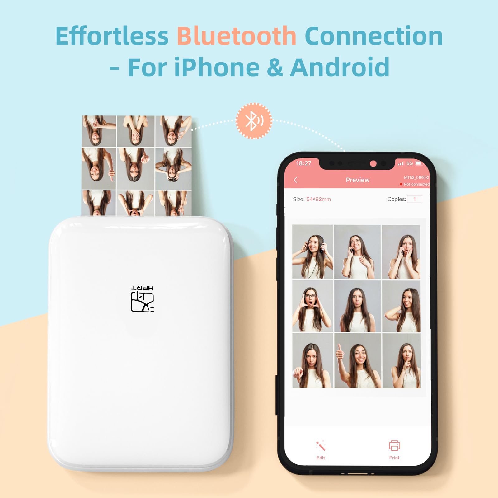 HPRT Mini เครื่องพิมพ์ความร้อน - Commercial Photo Printer บทวิจารณ์และราคา