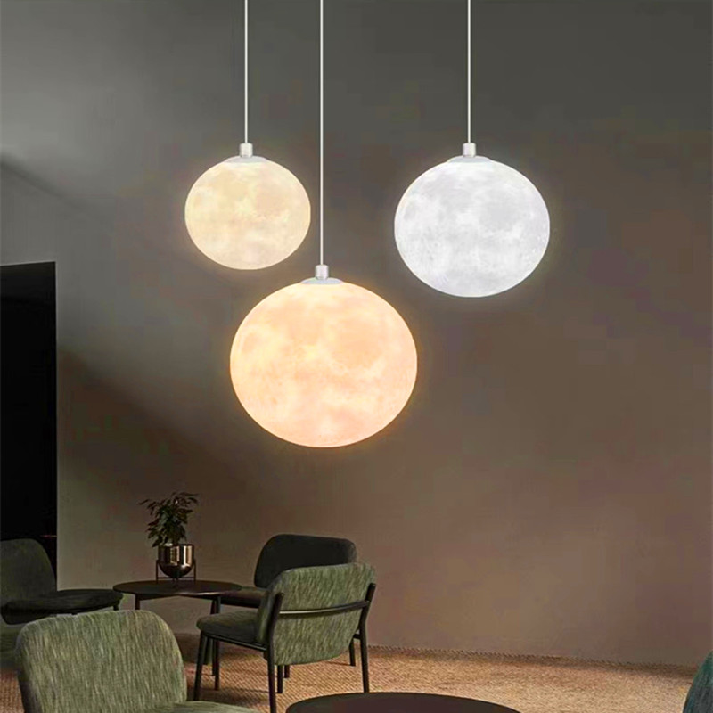 3D การพิมพ์ Moon โคมระย้าห้องน - Commercial Road Printing บทวิจารณ์และราคา